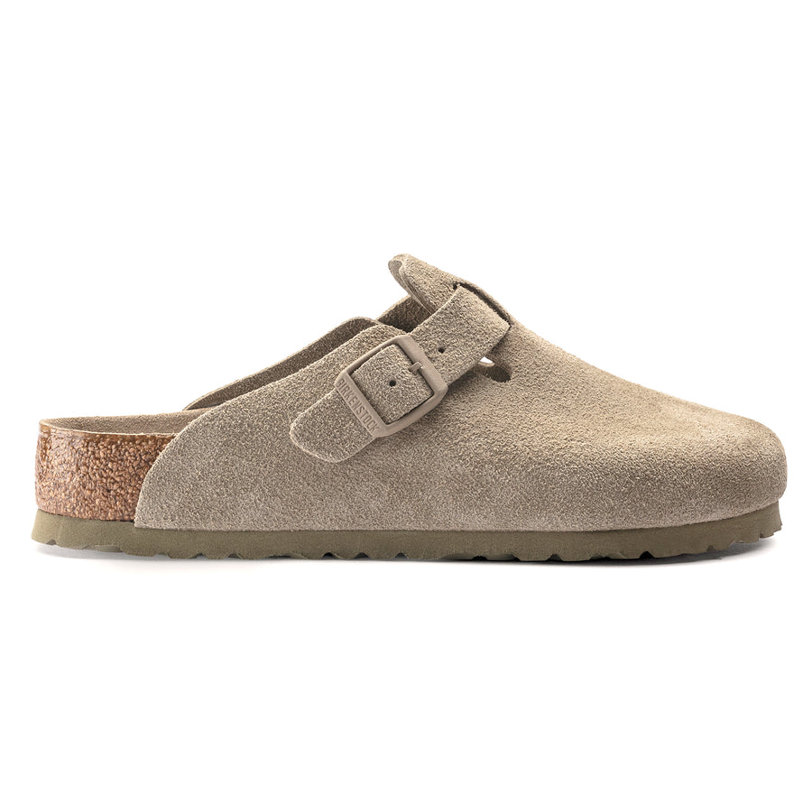 Boston Suede Leather - Faded Khaki