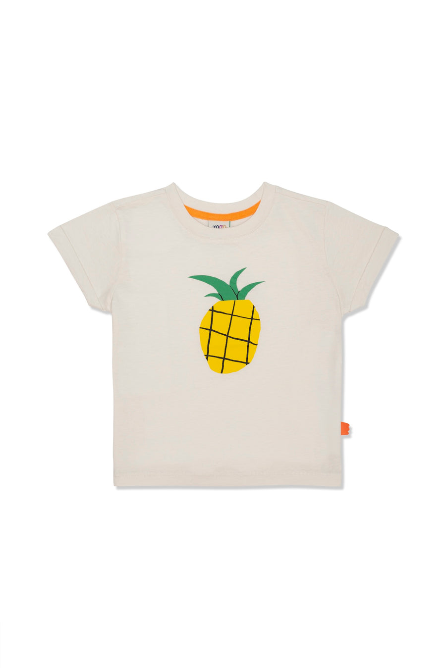Pineapple Kid Tshirt Natural/Multi