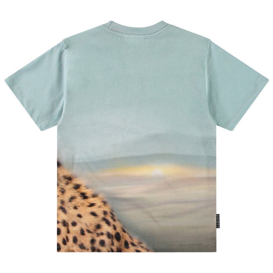 T-shirts Short sleeves Rubin Big Cheetah Blue