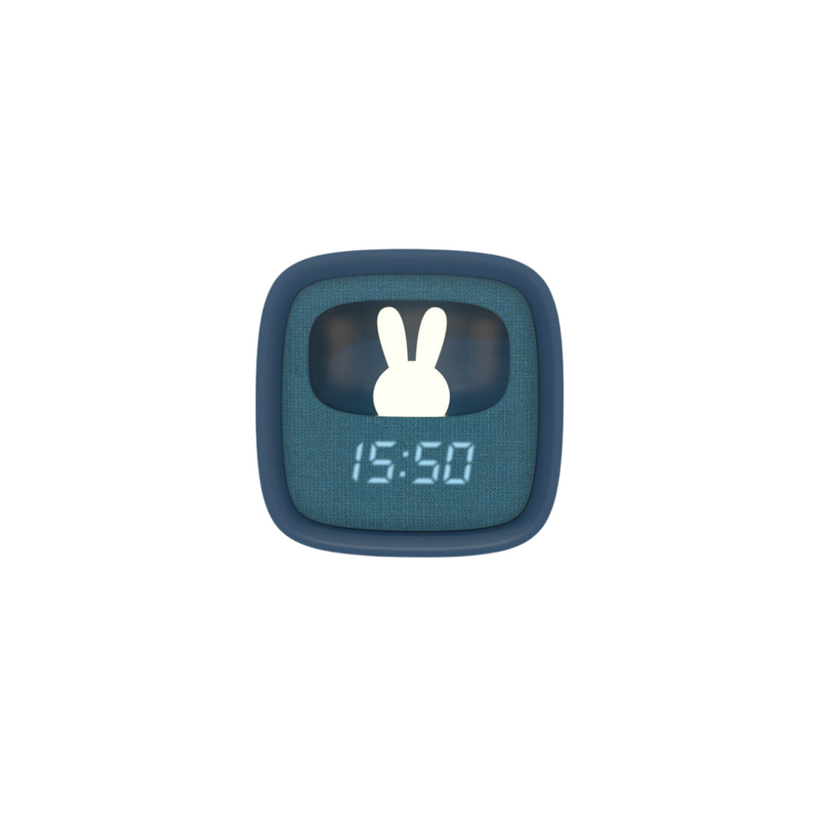 Billy Clock and light - Dark Blue