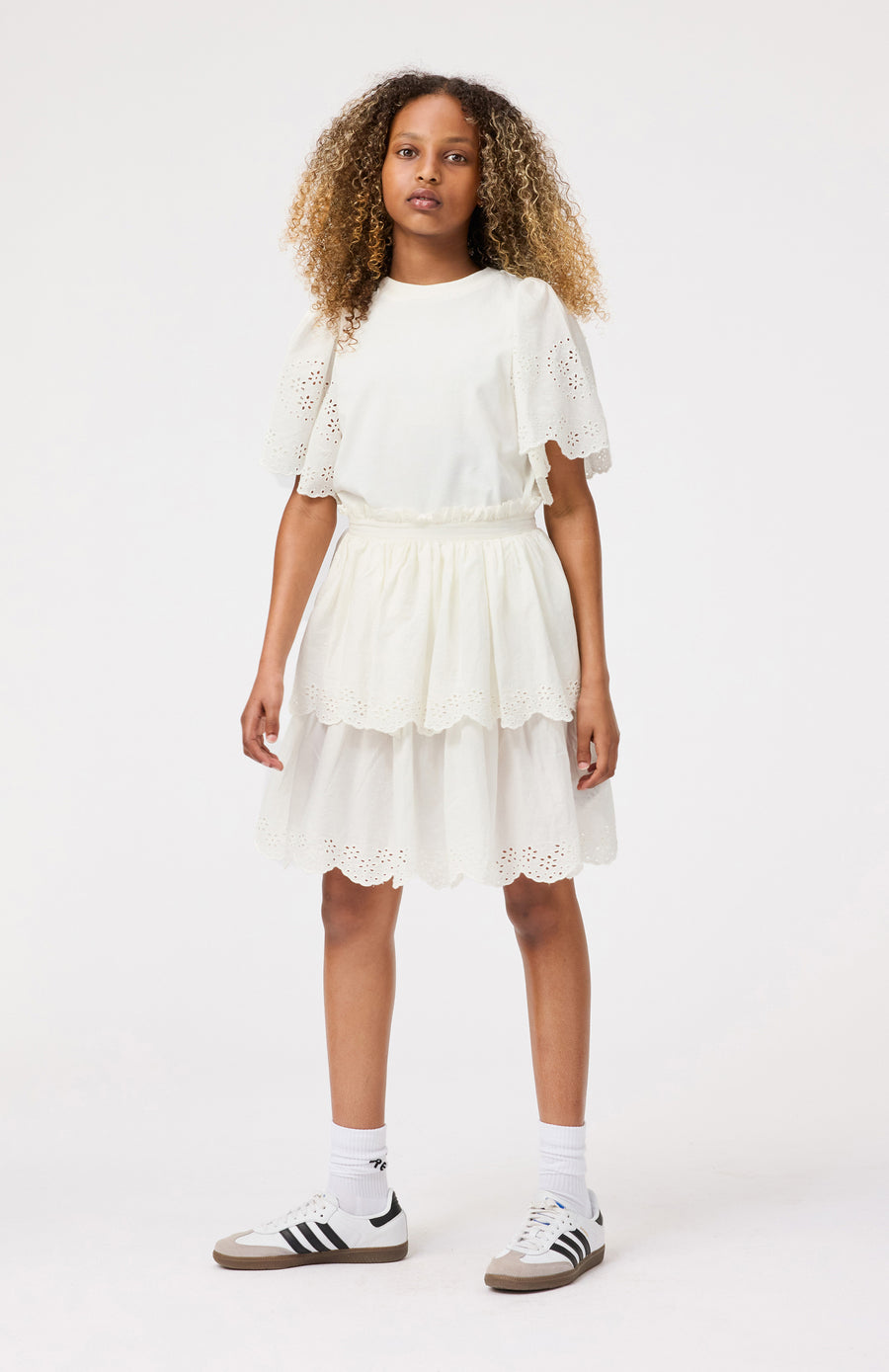 Skirts Brianna Crisp White