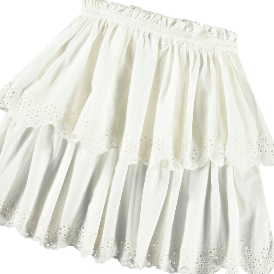 Skirts Brianna Crisp White