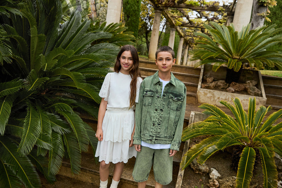 Skirts Brianna Crisp White