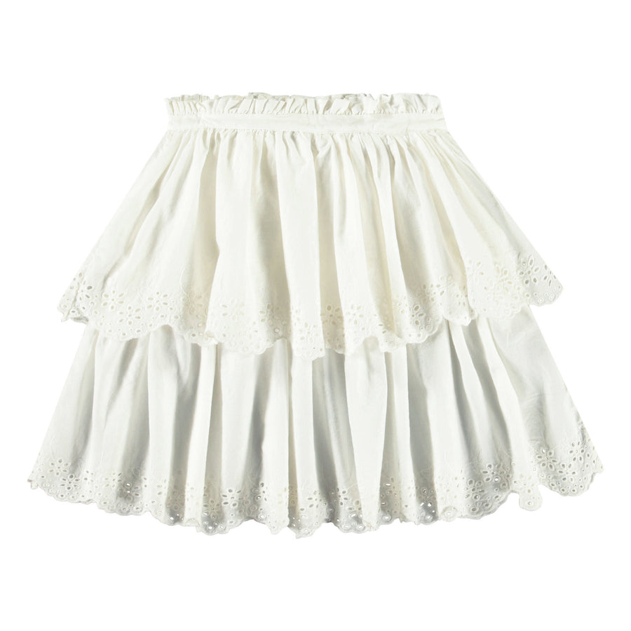 Skirts Brianna Crisp White