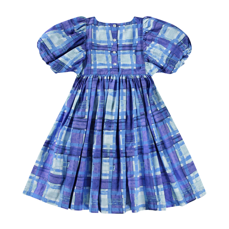 Dress Calyita Blue Checks