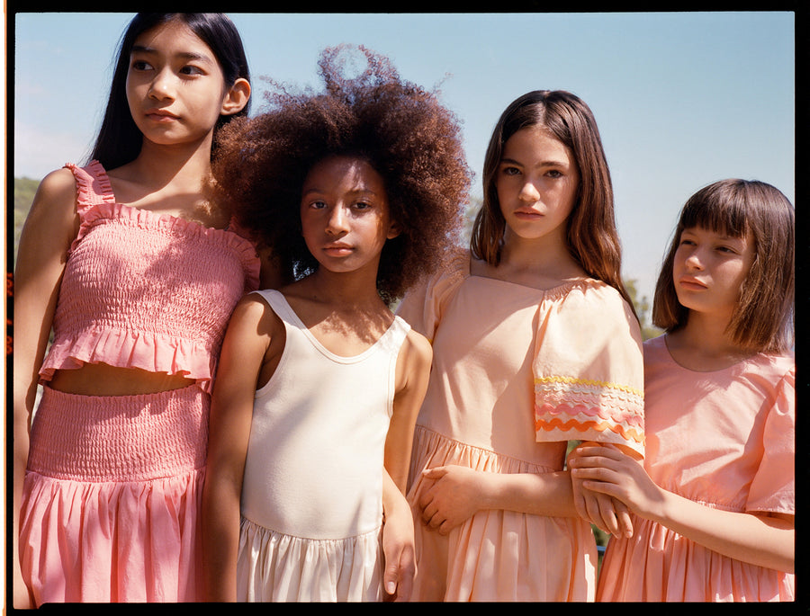 Dress Clotilde Pale Melon