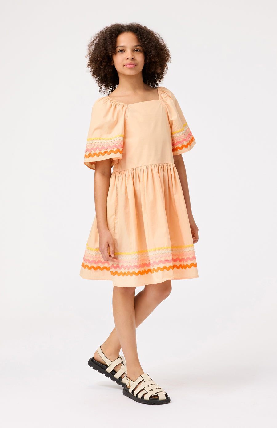 Dress Clotilde Pale Melon