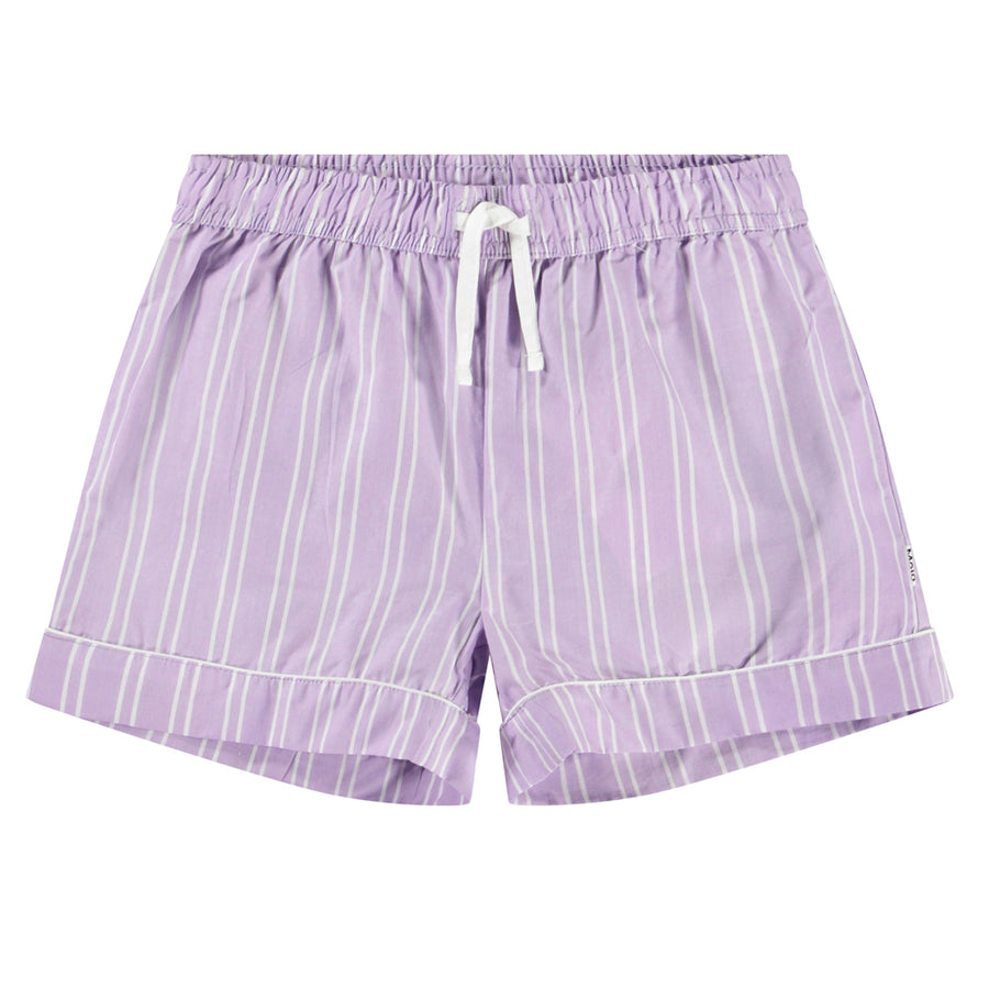 Woven shorts Aja Purple Rail Stripe