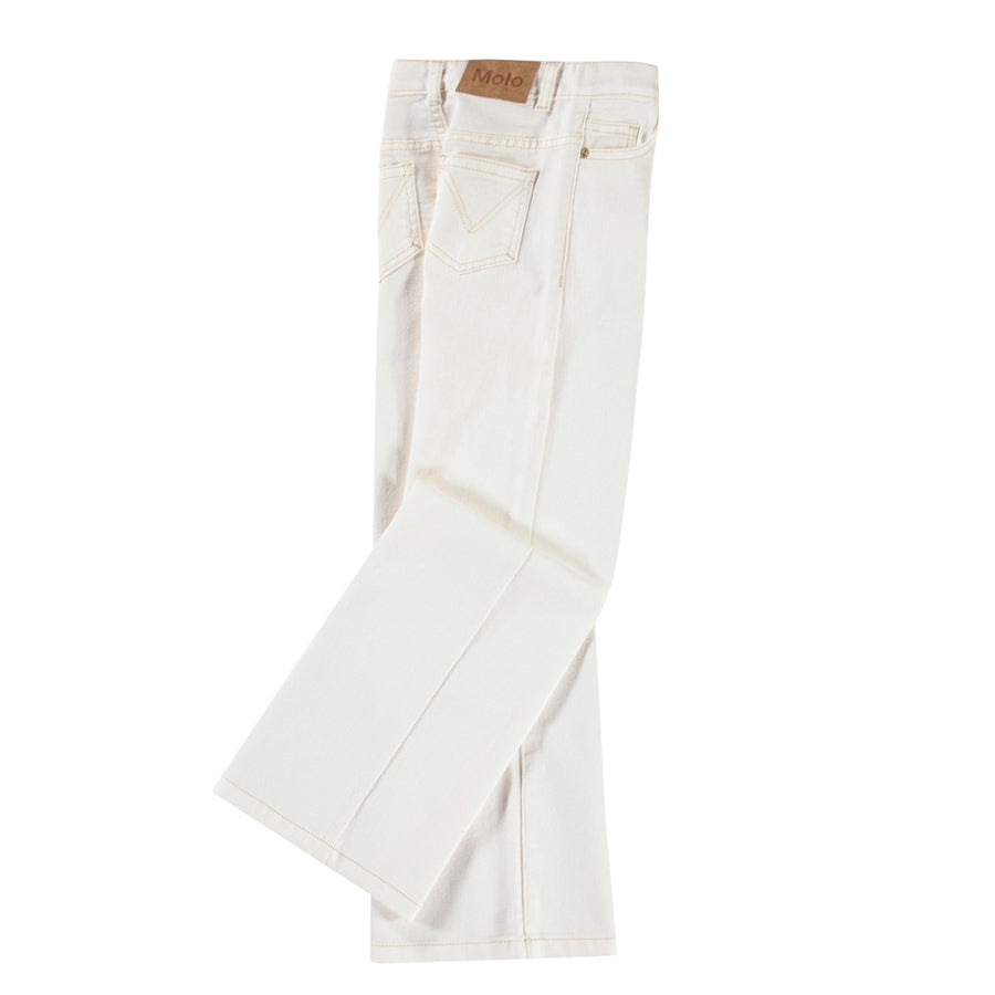 Woven pants Asta Crisp White