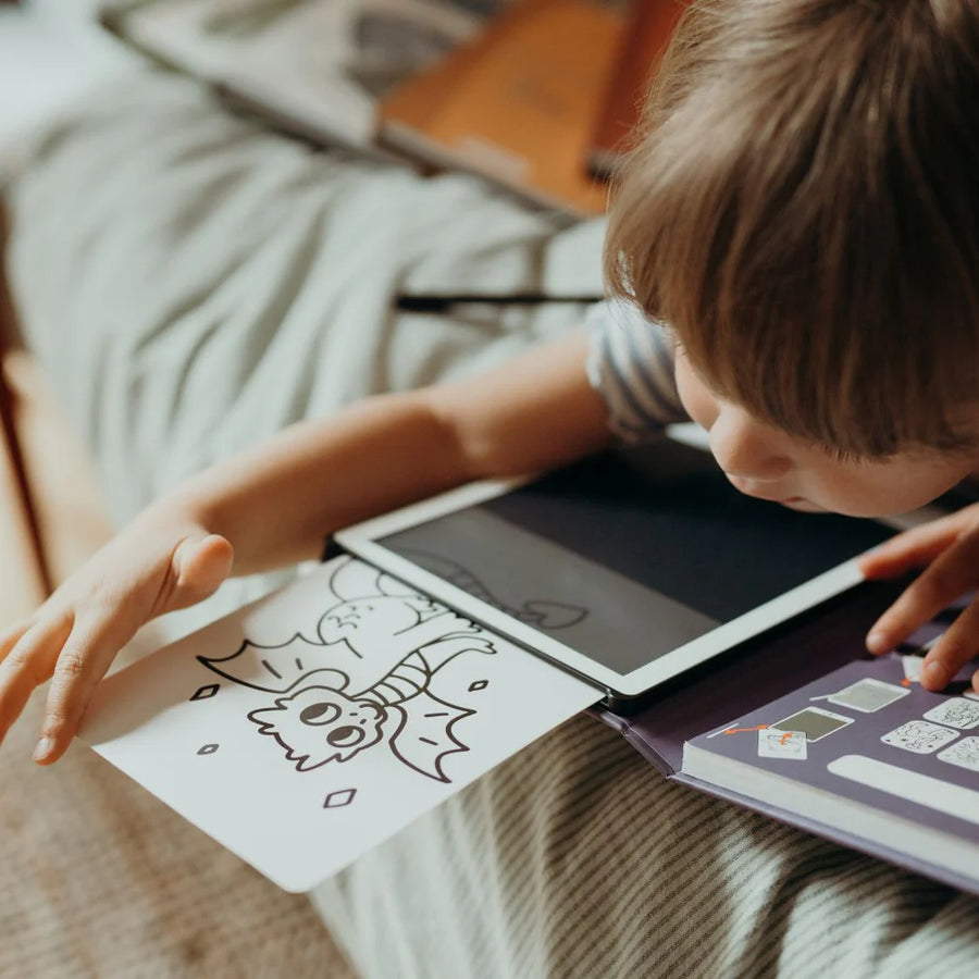 KIDYDRAW-MINI - Tablette format A5 - Voyages
