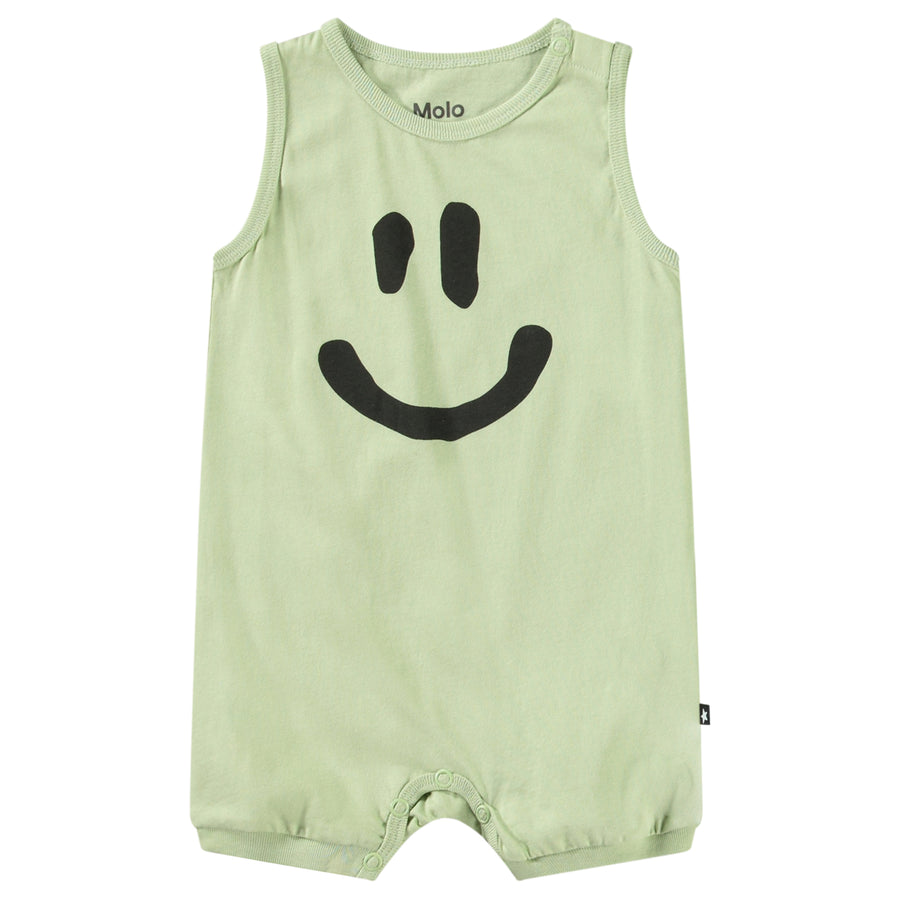 Bodysuits short legs Fu Misty Green