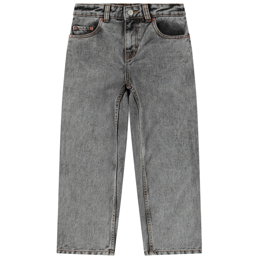 Woven pants Aiden Grey wash denim