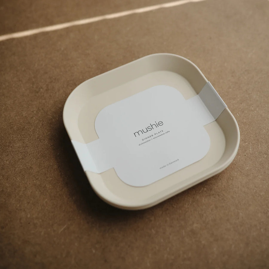 Plates Square - Ivory