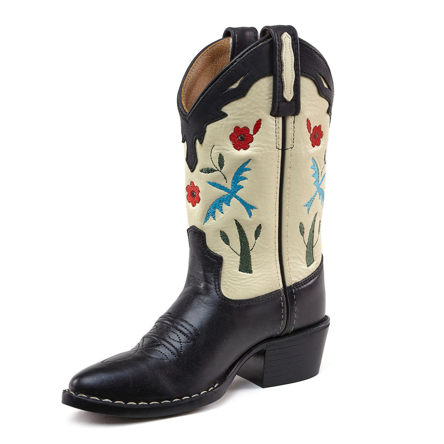 Junior Cowboyboots Bluebird Black