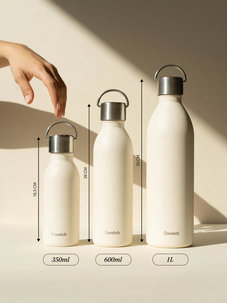 Bouteille Isotherme Active - Matt - Sable  - 350ml d'hydratation durable