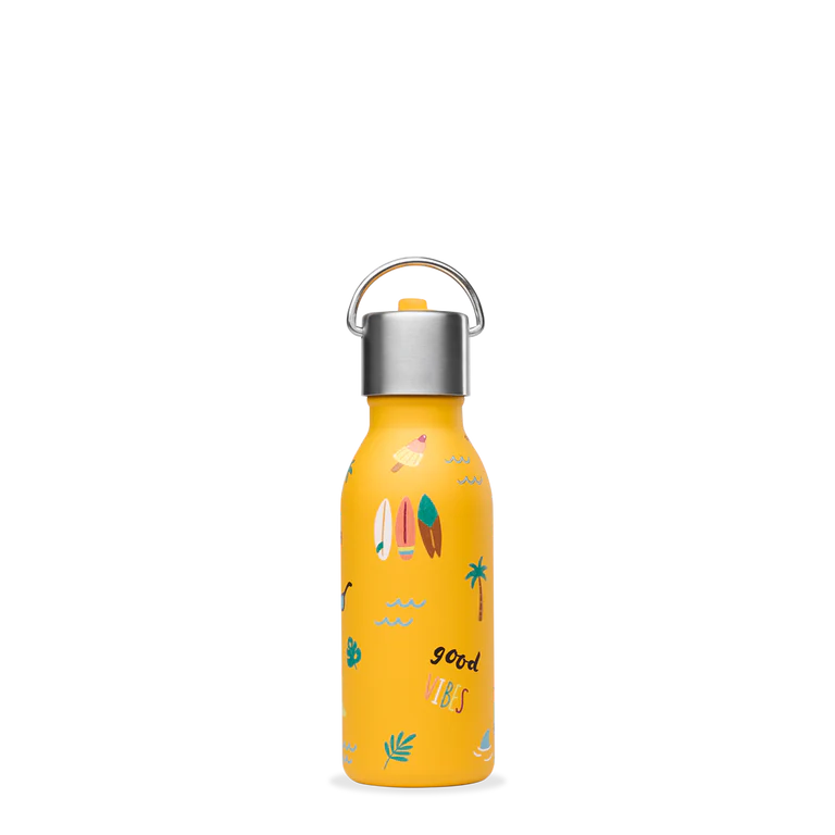 Bouteille Isotherme Inox - Kids - Honolulu - Curry - 350ml d'hydratation durable