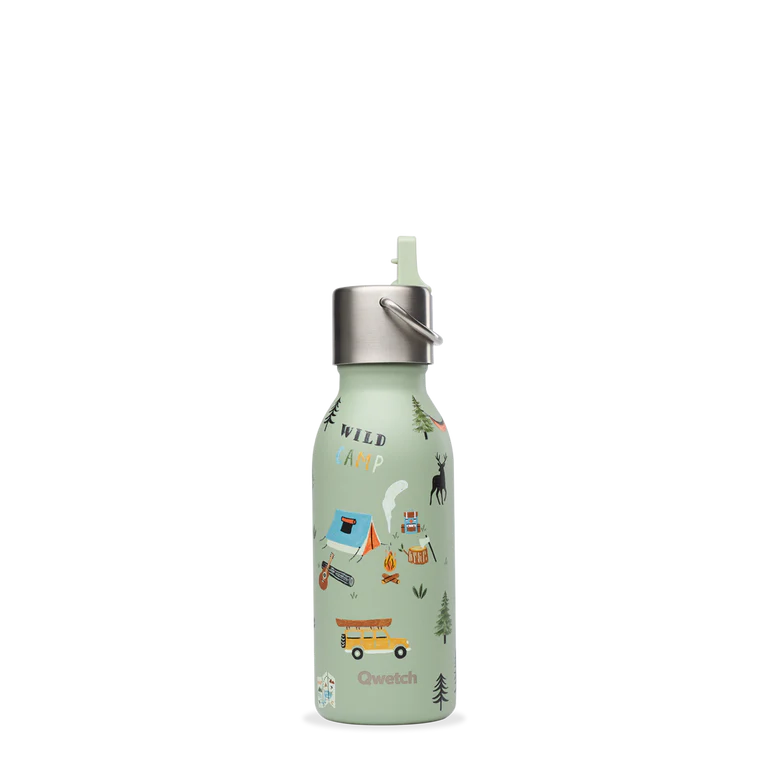 Bouteille Isotherme Inox - Kids - Yosemite - Vert Tilleul - 350ml d'hydratation durable
