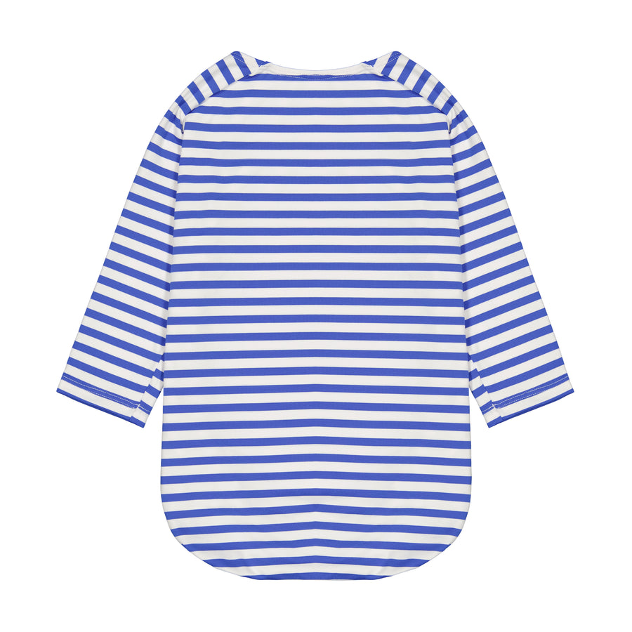 Peyo - One Piece Stripe Cobalt