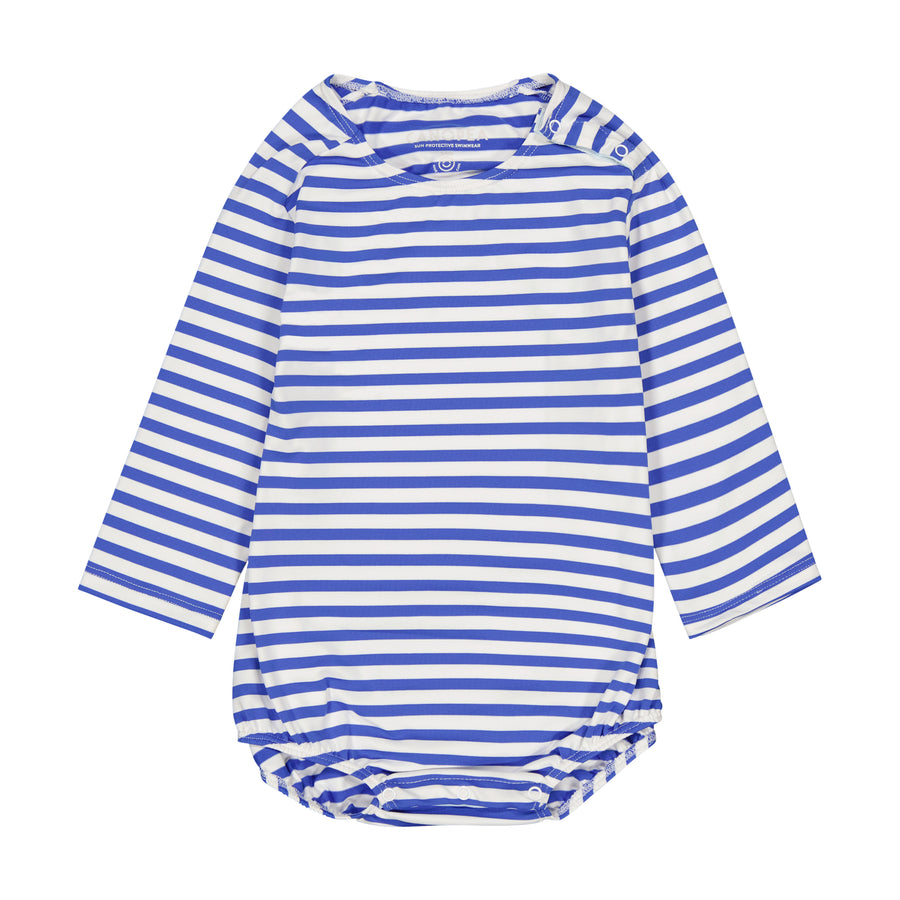 Peyo - One Piece Stripe Cobalt