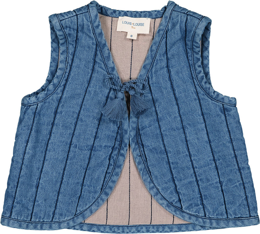 Cardigan Jasmine Chambray Blue