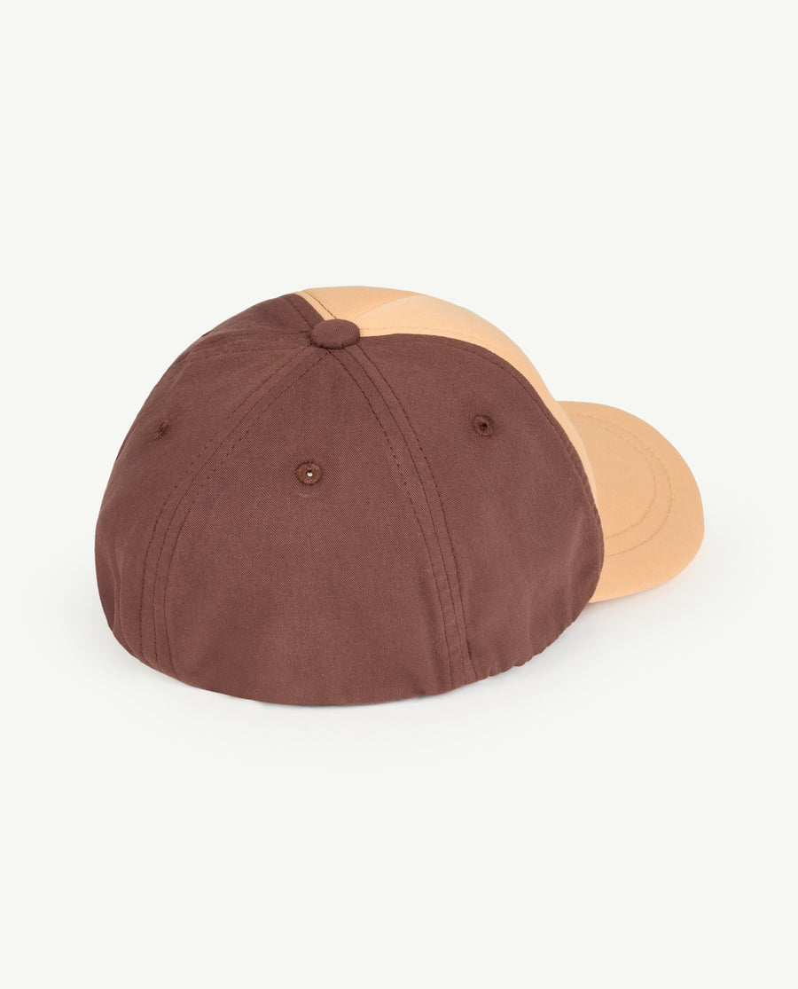 Elastic Hamster Kids Cap Soft Brown