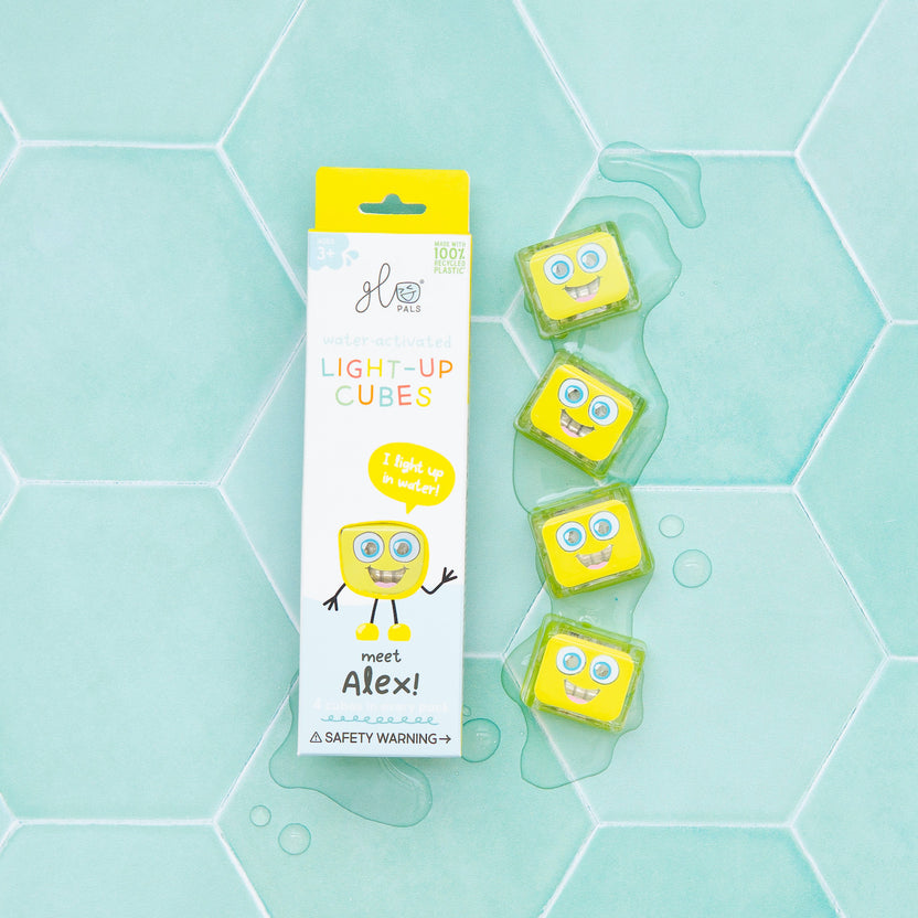 Alex Light-Up Cubes Yellow