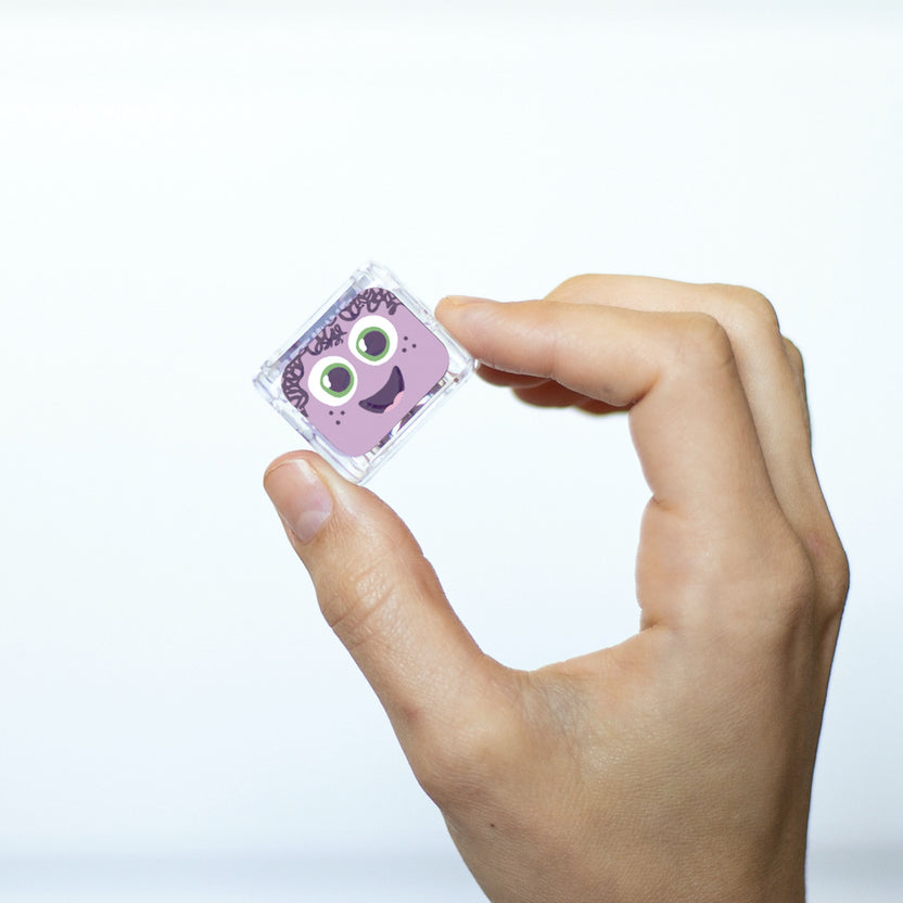 Lumi Light-Up Cubes Purple