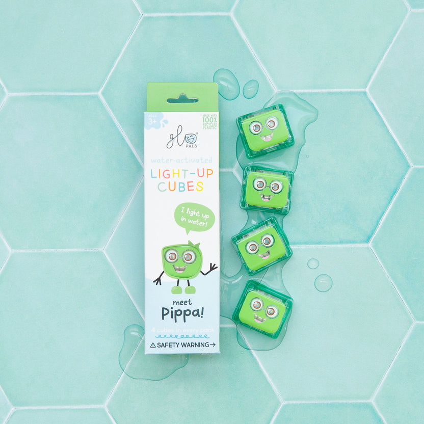 Pippa Light-Up Cubes Green