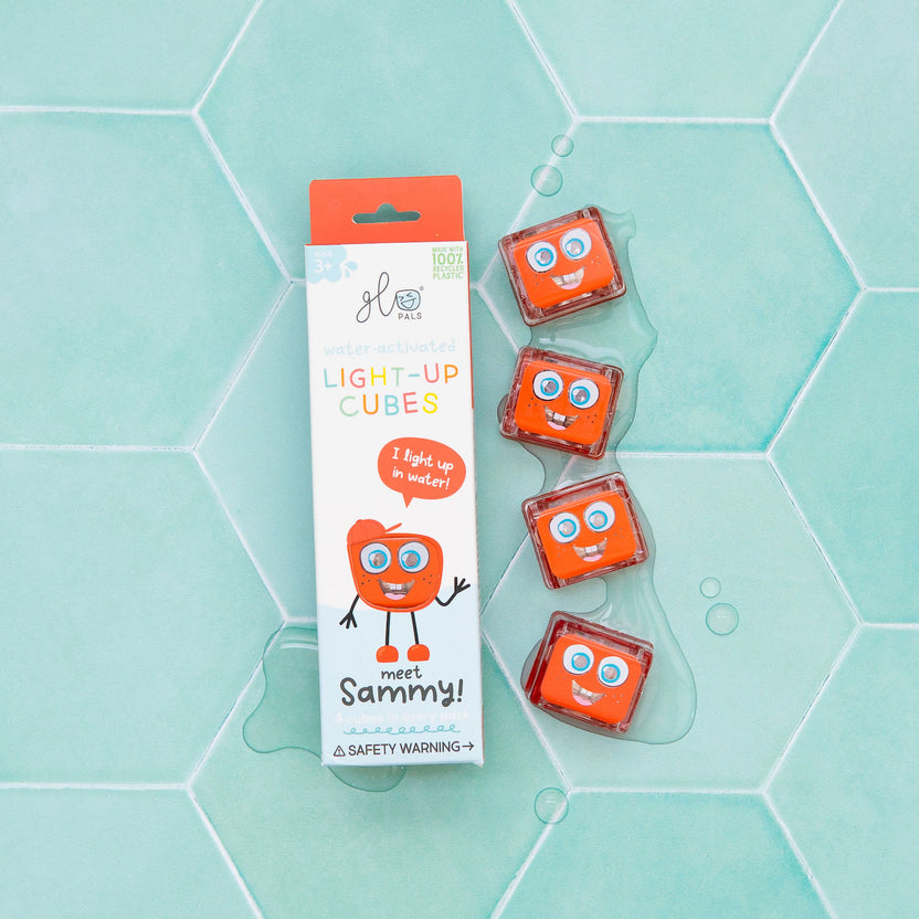 Sammy Light-Up Cubes Red