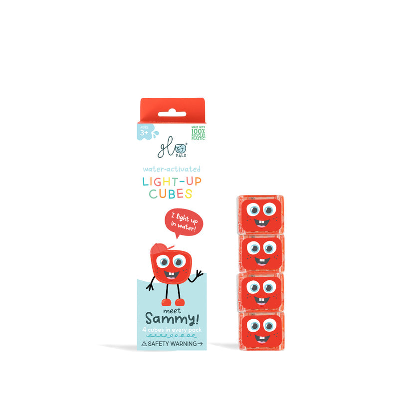 Sammy Light-Up Cubes Red