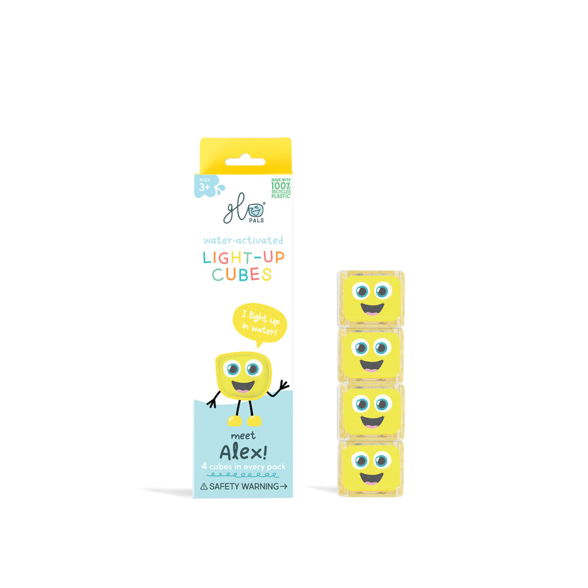 Alex Light-Up Cubes Yellow