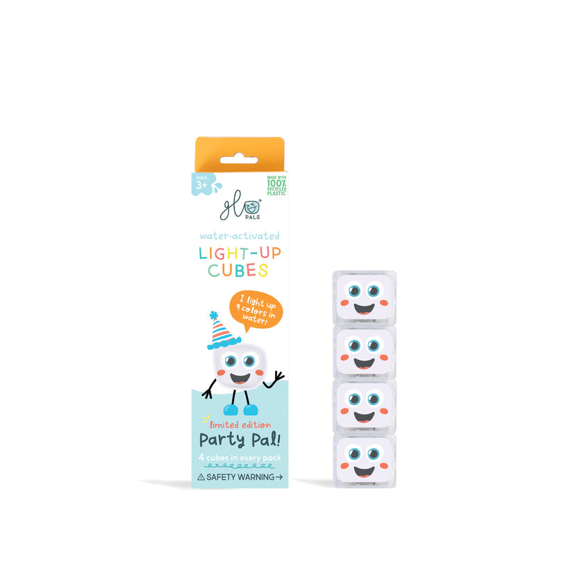Party Light-Up Cubes White