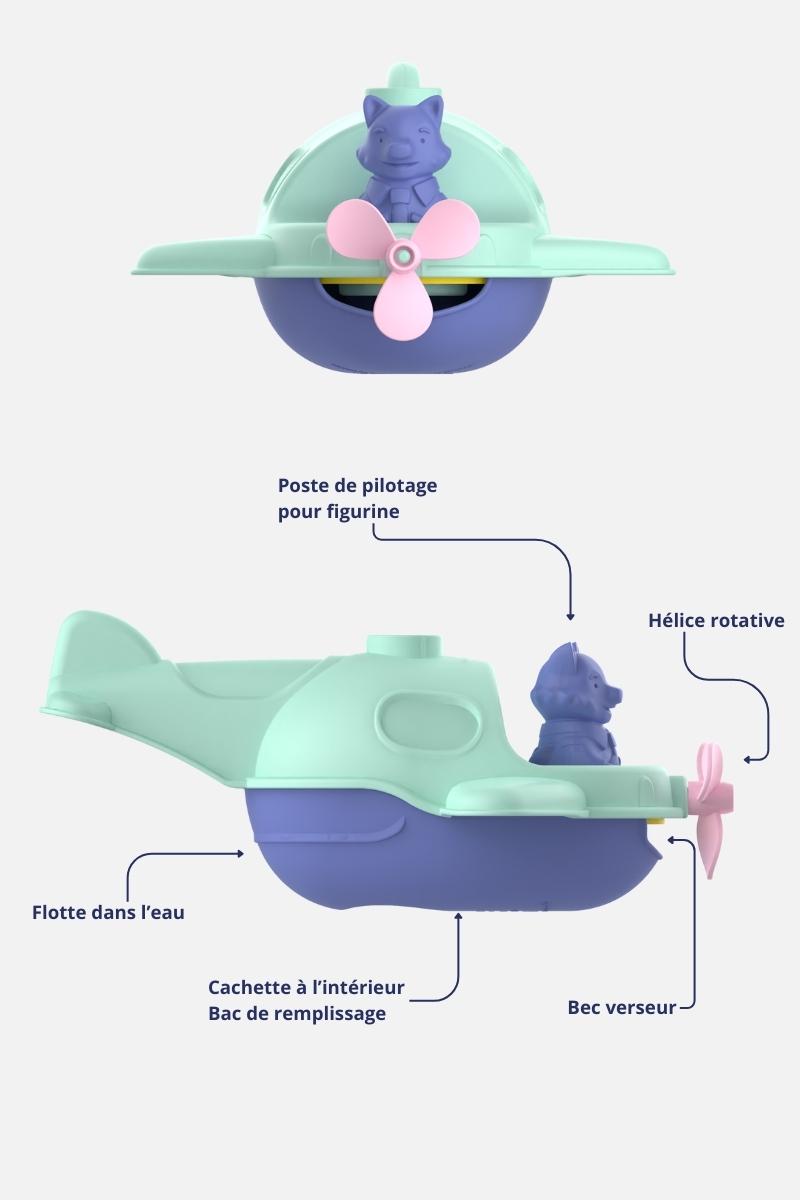 Mon premier Hydravion modulable Turquoise