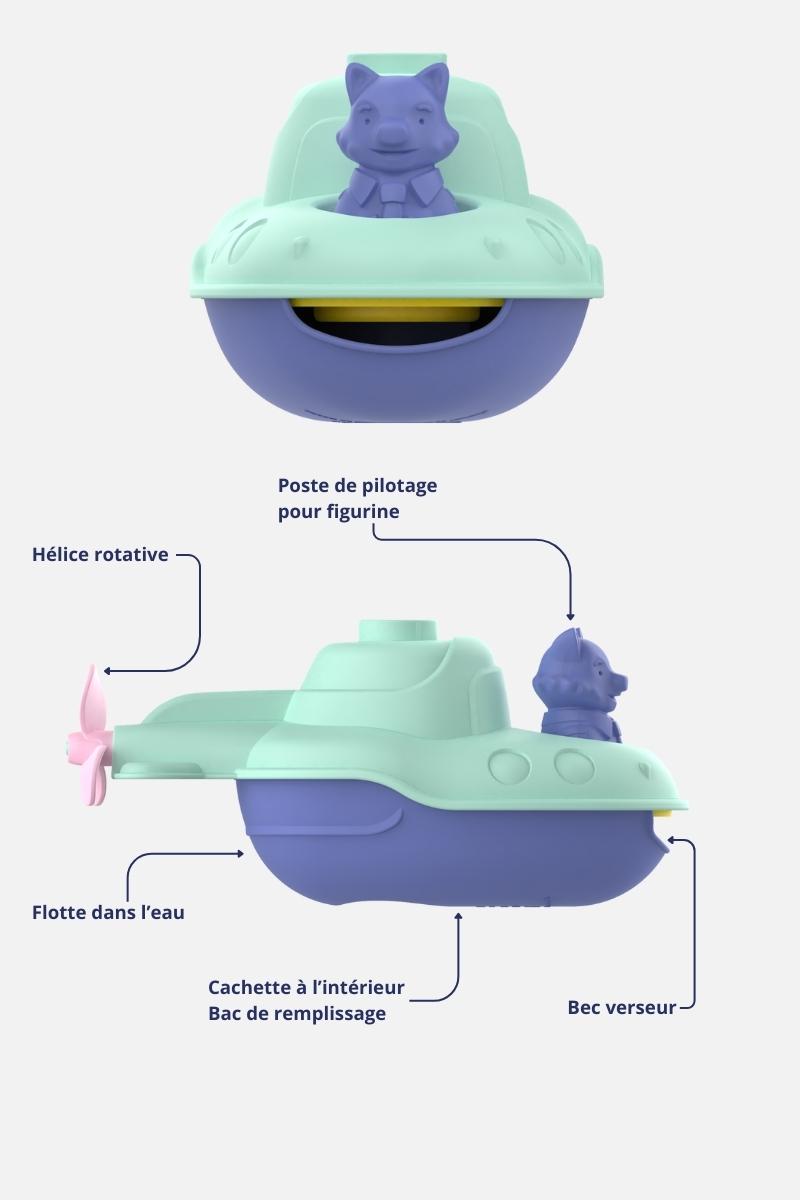 Mon premier Sous-Marin modulable Turquoise