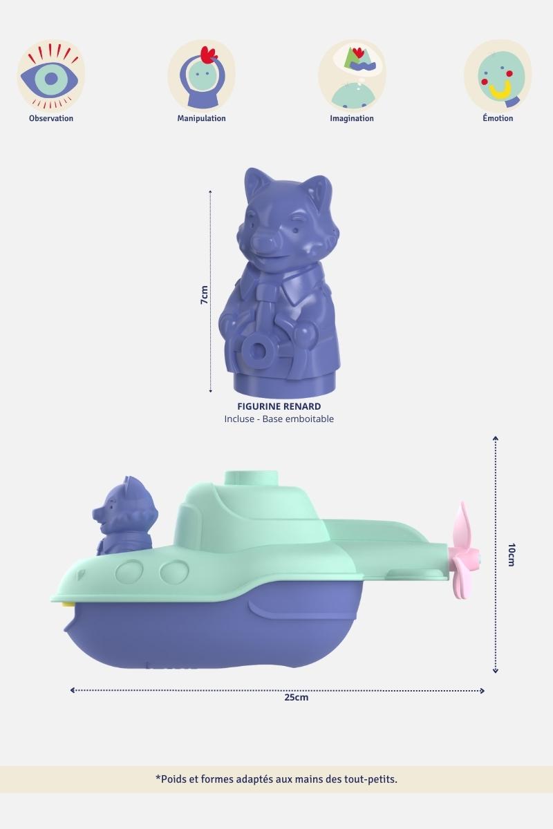 Mon premier Sous-Marin modulable Turquoise