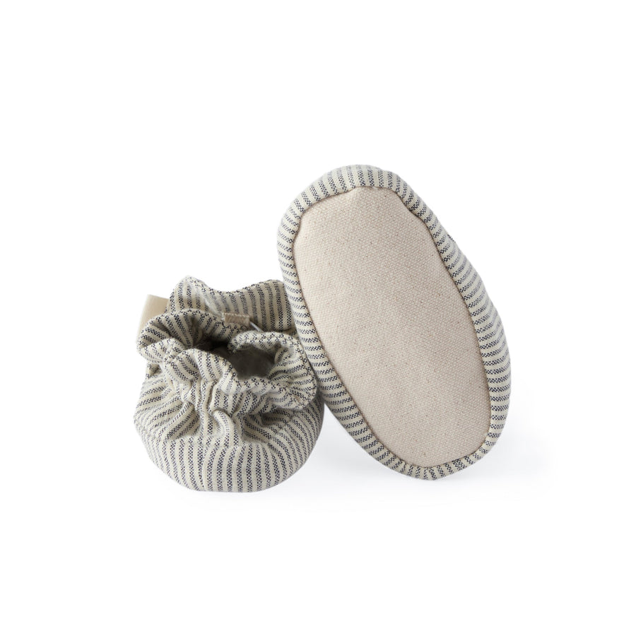 Baby Bootie - Railroad Stripe