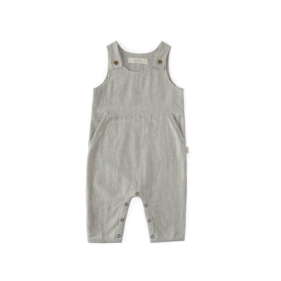 Railroad Baby Overall - Railroad Stripe