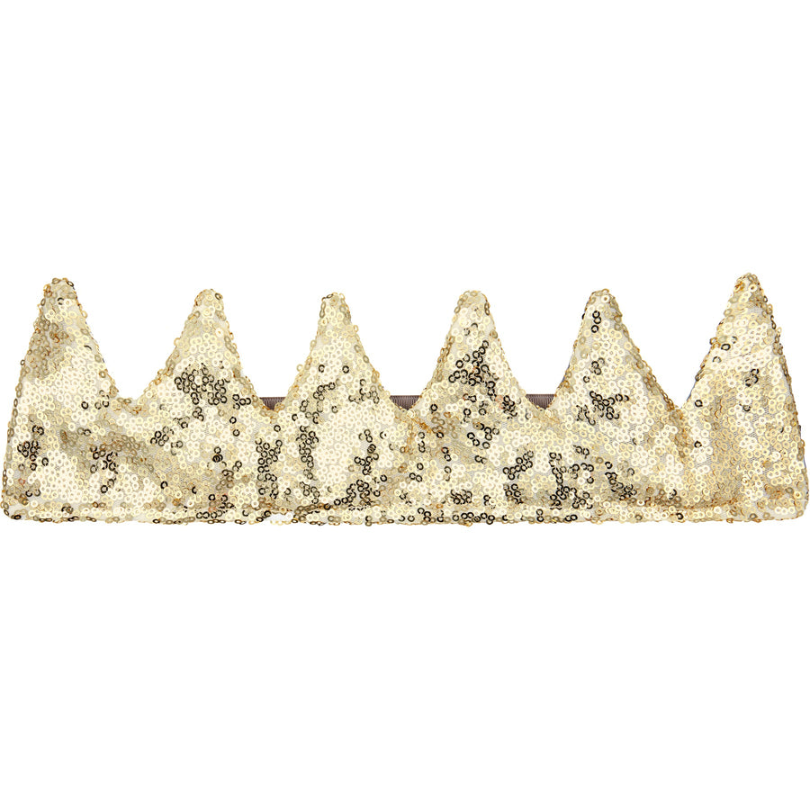 Sequin Crown-Gold