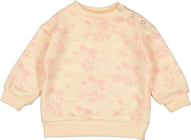 Sweat Jimmy Cotton Fleece Hawai Pink