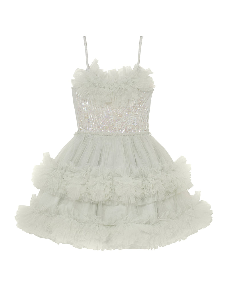 Petunia Tutu Dress Icicle