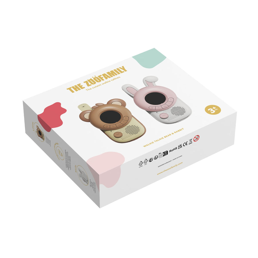 Zoo Walkie Talkie  - Rabbit Bear