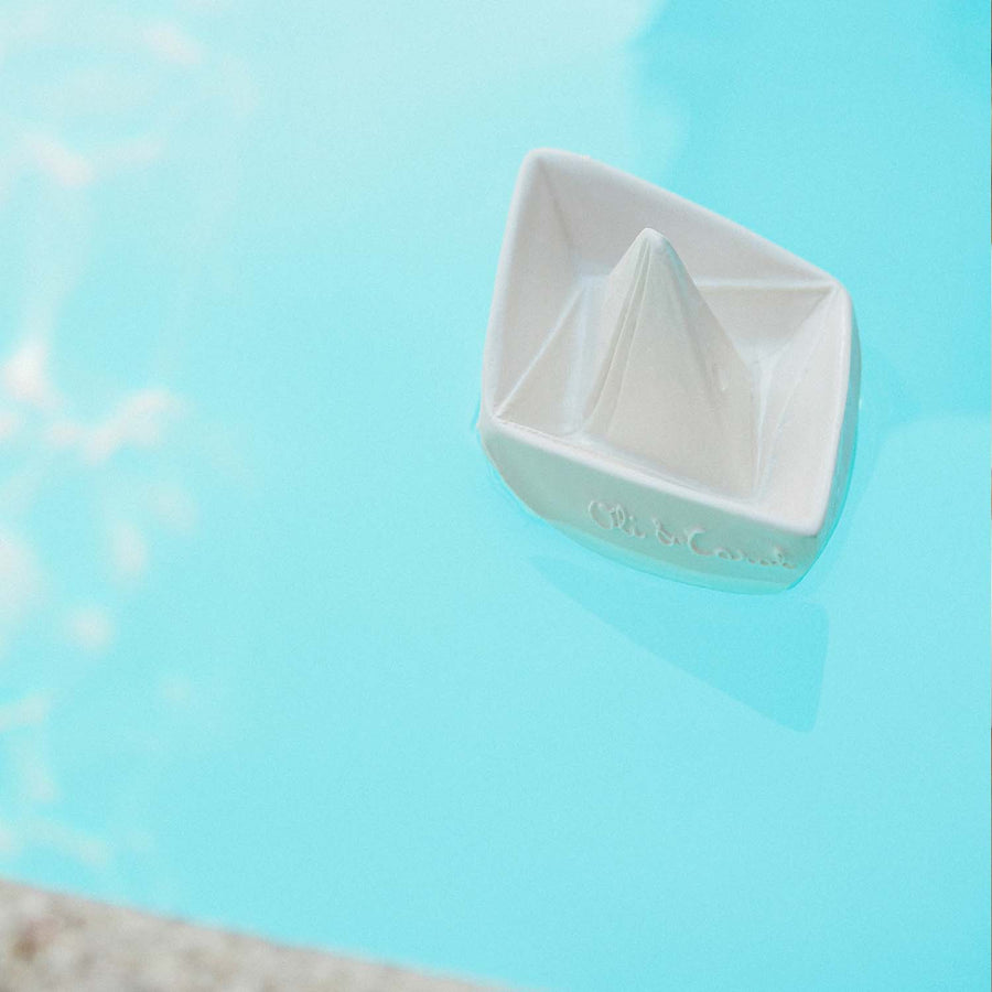 Bateau Origami Blanc