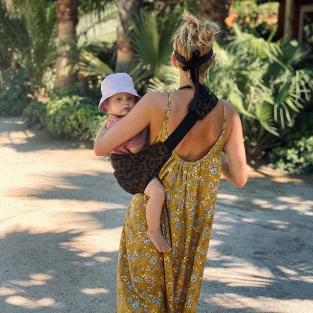 Toddler Carry Print Brown Leopard