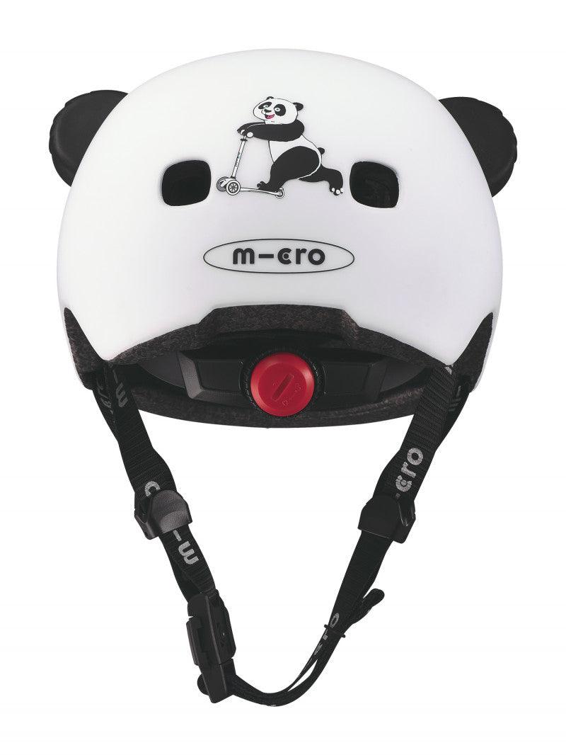 Casque Panda 3D - boucle magnétique / lumière LED intégrée - Taille XS