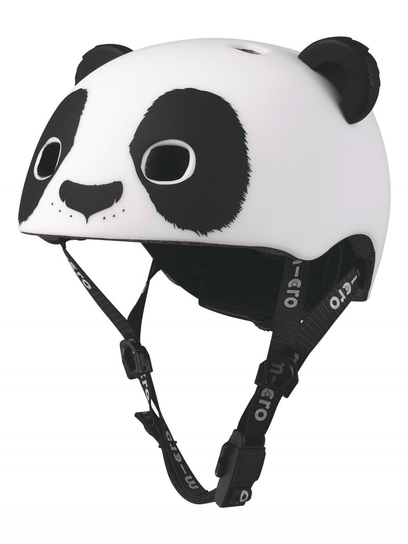 Casque Panda 3D - boucle magnétique / lumière LED intégrée - Taille XS