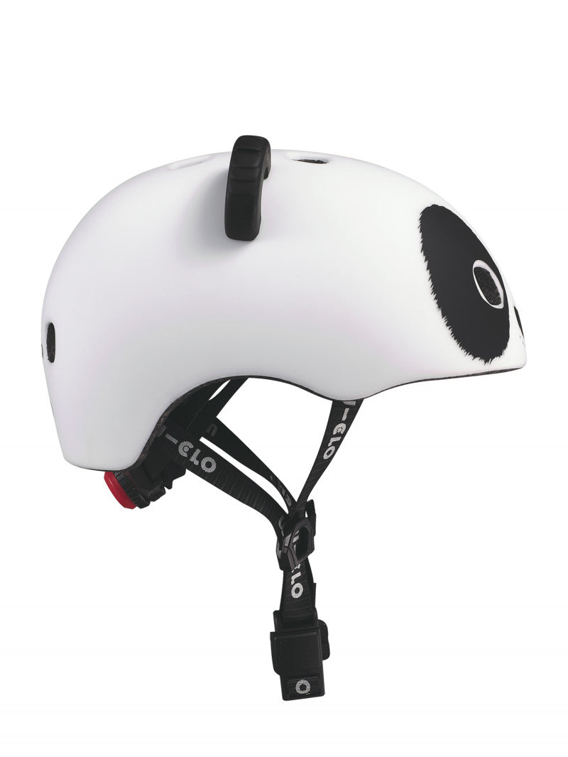Casque Panda 3D - boucle magnétique / lumière LED intégrée - Taille XS