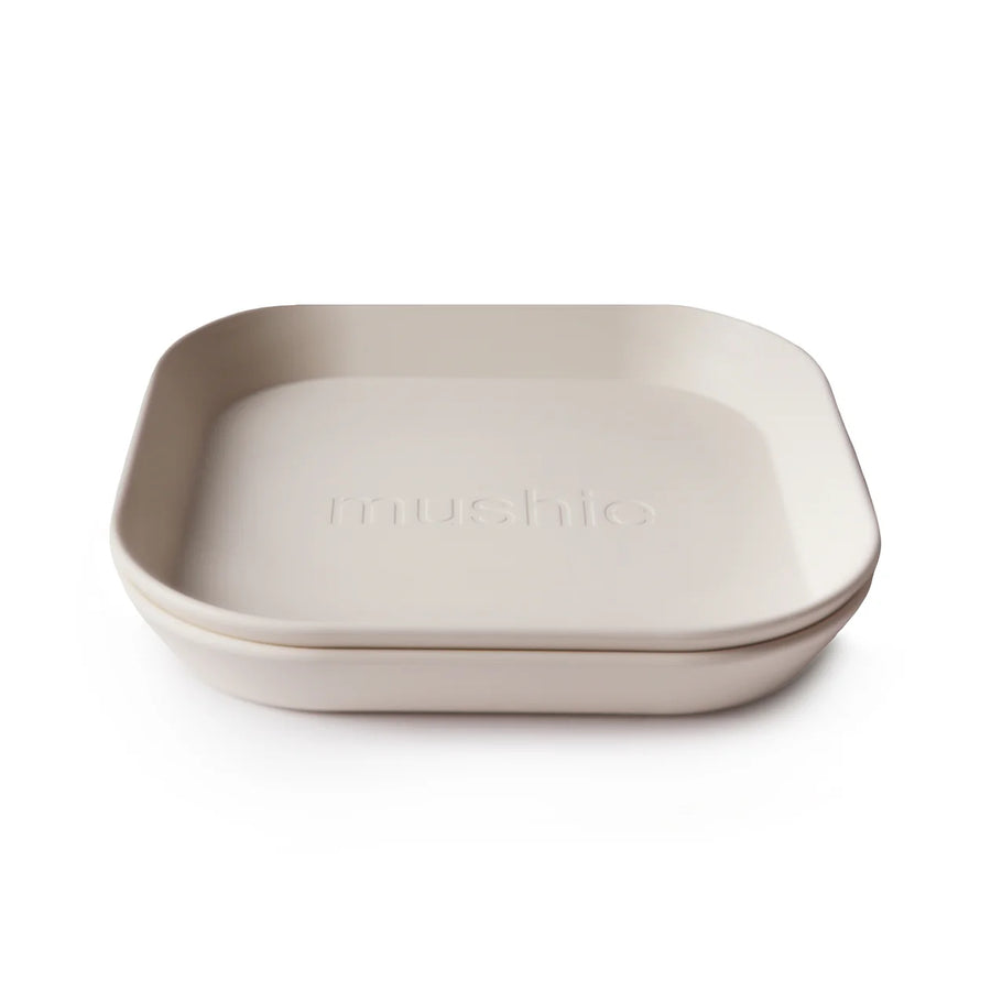 Plates Square - Ivory