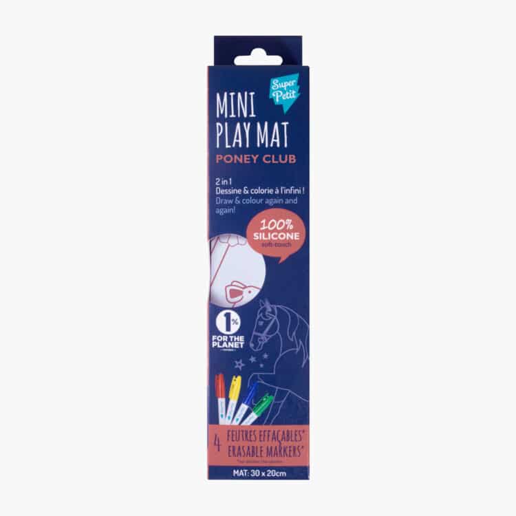 Mini Coloriage Réutilissable : Poney Club