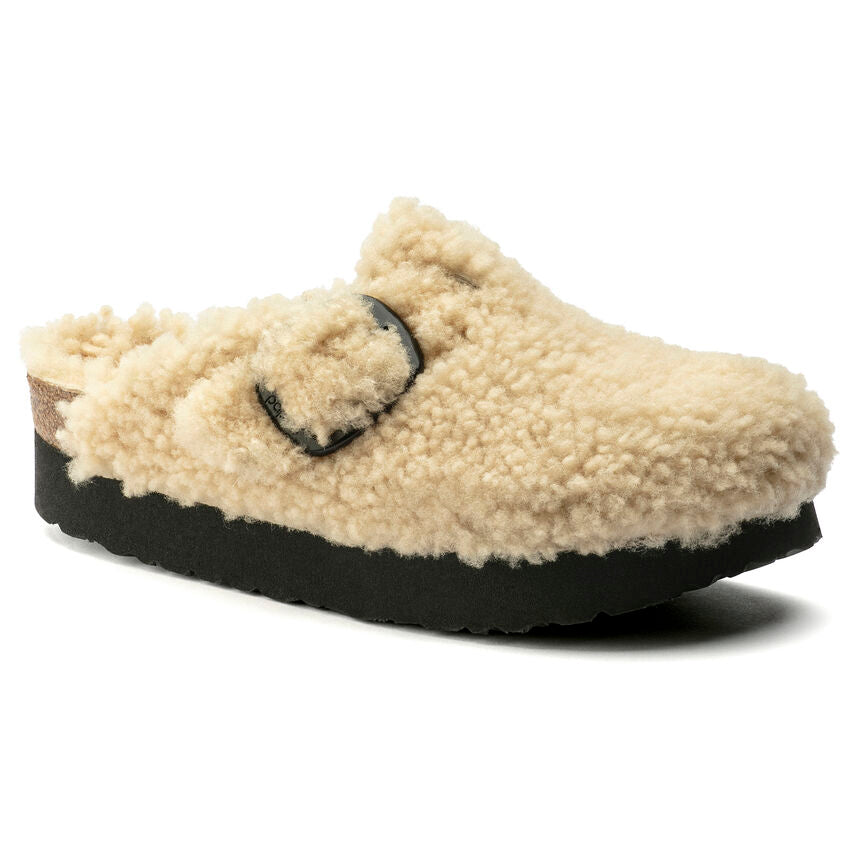 Boston Shearling Teddy Eggshell