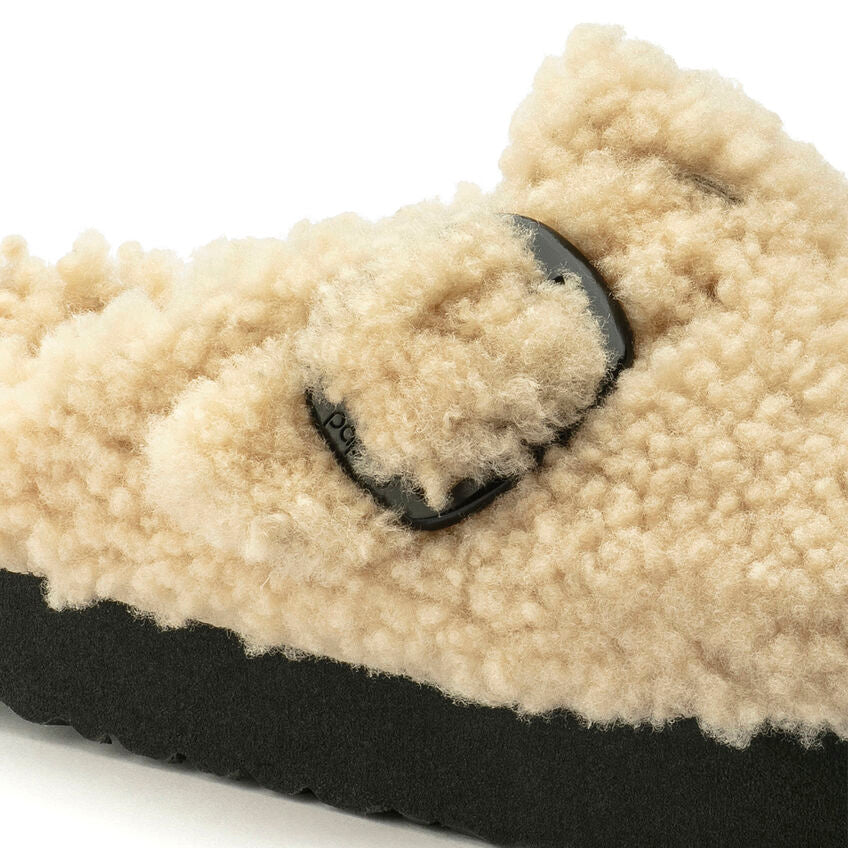 Boston Shearling Teddy Eggshell